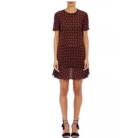 A.L.C. Dresses & Skirts - A.L.C. Silk Louise floral Dahlia print dress size 0